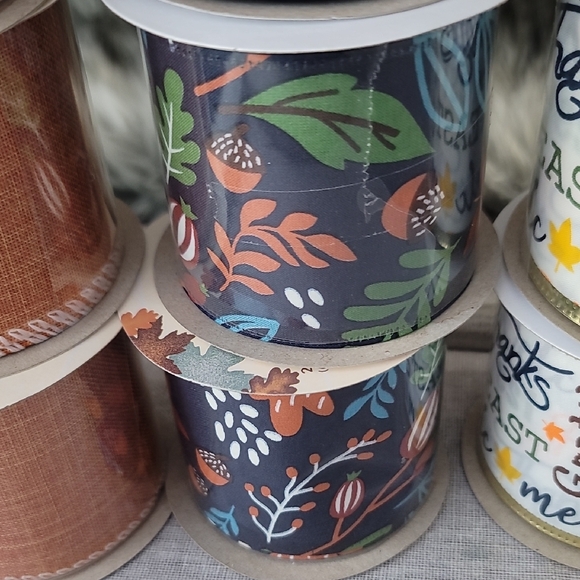 Fall And Halloween Ribbon Set - Multicolor - Picture 10 of 11